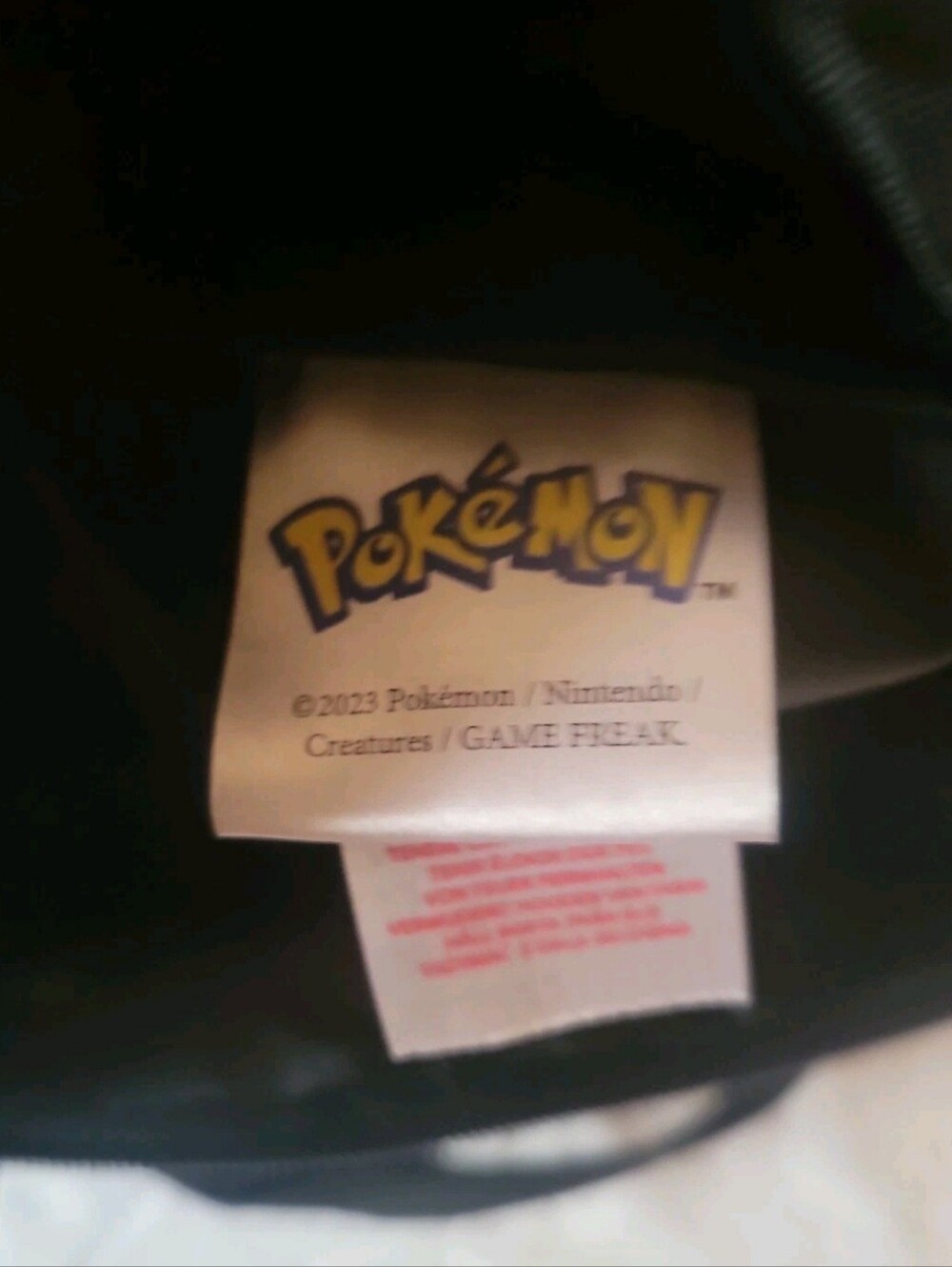 Pokemon Game Freak Yellow & Black Character Collage Tote/Duffel - Picture 5 of 5